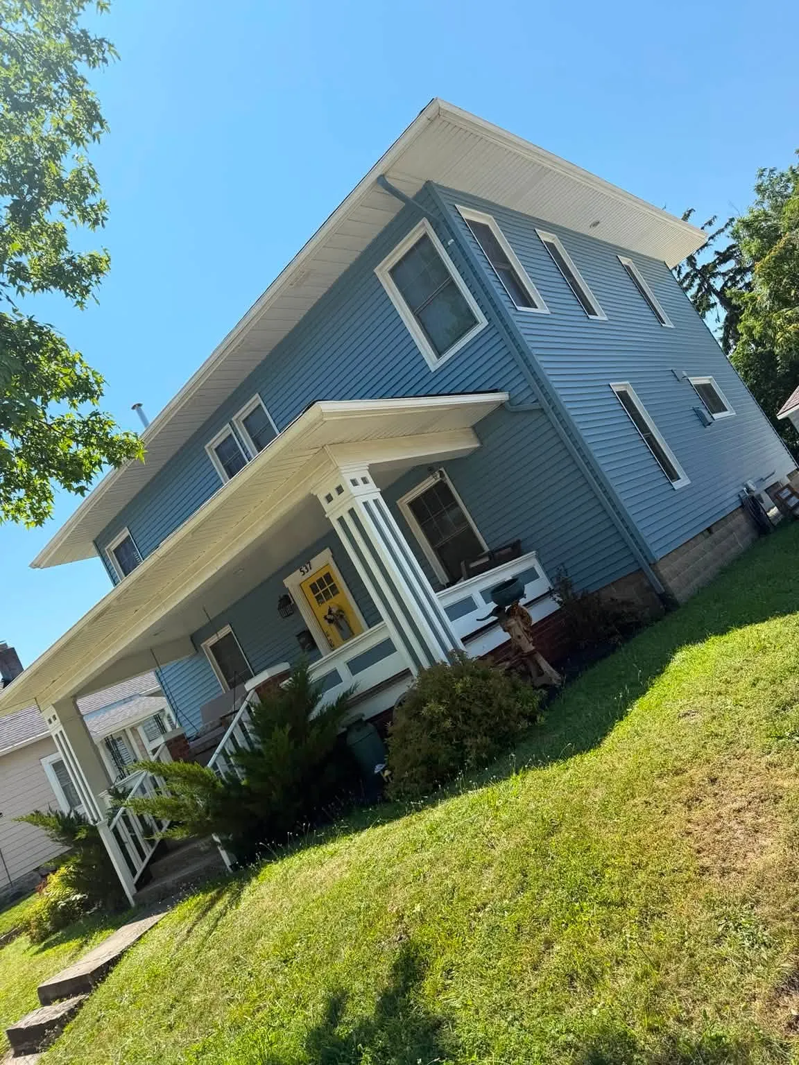 New siding installation in Logan County, Ohio